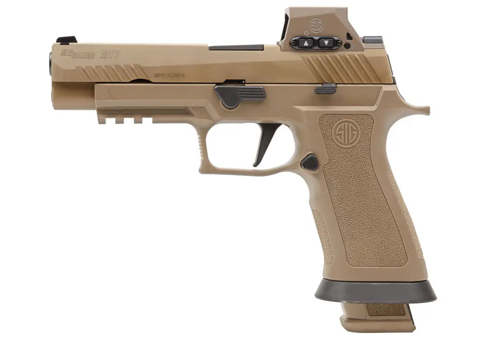 SIG SAUER M17 X-SERIES RX 9MM PSTL TAN XCRY GRIP 3-21RD ROMEOM17 OPTIC - Image 2