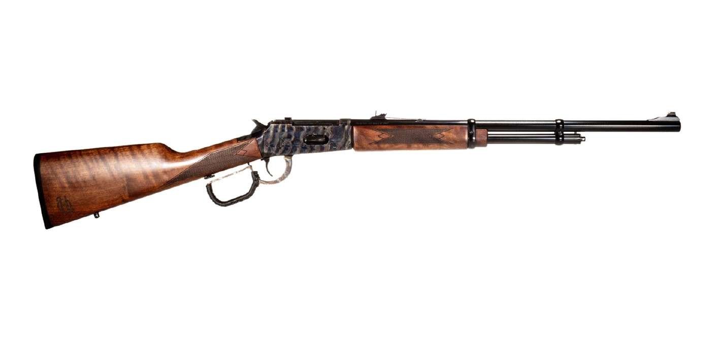 HERITAGE RANGE SIDE LEVER 410G 20" 5RD CASE HARDENDED/WALNUT