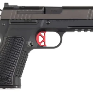DAN WESSON DWX COMPACT OPTIC READY 9MM PISTOL 4" BLACK DLC/BLK, RAIL 10RD