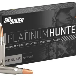 SIG SAUER PLATINUM HUNTER 6.5CM 140G ACCUBOND 20RD BX 200RDCASE