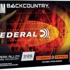 FEDERAL 7MM BACKCOUNTRY 175GR FUSION TIPPED 20 RD/BX 10 BX/CS