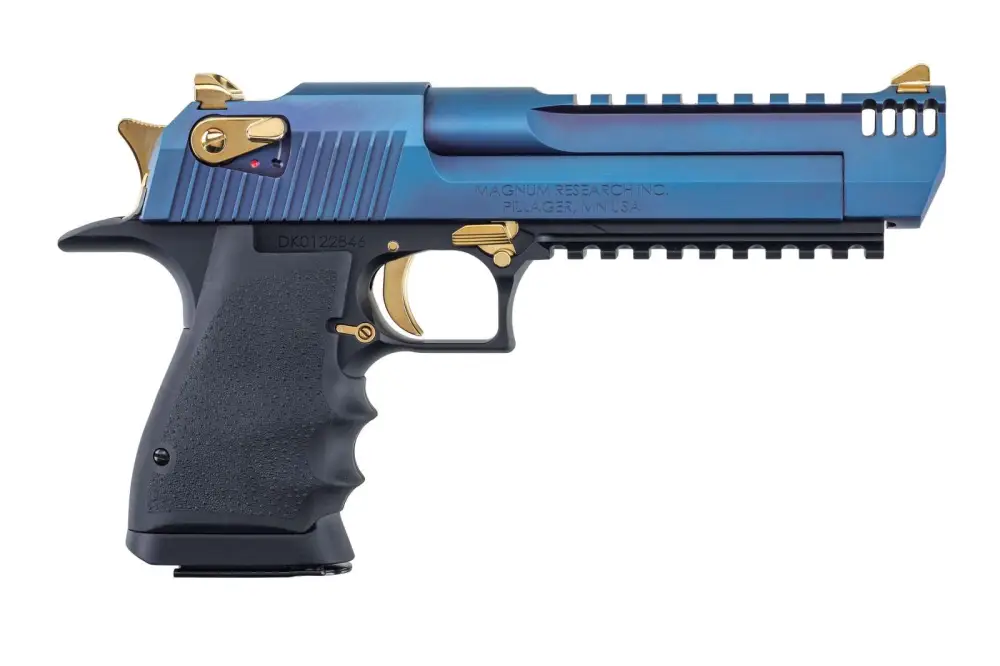 MGNM RSRCH LT WEIGHT DE50 PSTL CARBO BLUE/GOLD APPTMNTS 6" BARREL - Image 2