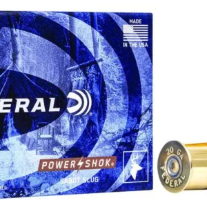 FEDERAL 20GA 2-3/4" MAX 7/8OZ SABOT 5 RD/BX 50 BX/CS