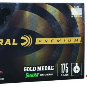 FEDERAL 308 WIN 175GR SIERRA MATCHKING BTHP 20 RD/BX 10 BX/CS