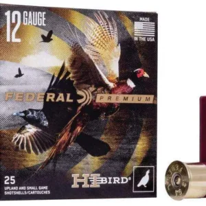 FEDERAL 12GA  2 3/4"  MAX  1 1/4OZ  5  1,330 FPS 25 RD/BX 10 BX/CS