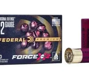FEDERAL 12GA 1 3/4IN 6-PELLET FORCE X2 00 BUCK 10 RD/BX 10 BX/CS