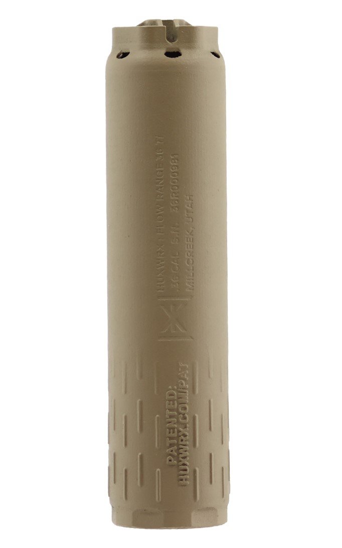 HUXWRX FLOW RANGE 36 TI SILENCER FDE
