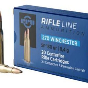 PPU 270 WIN 130GR SP 20RD BOX 10 BOXES PER CASE