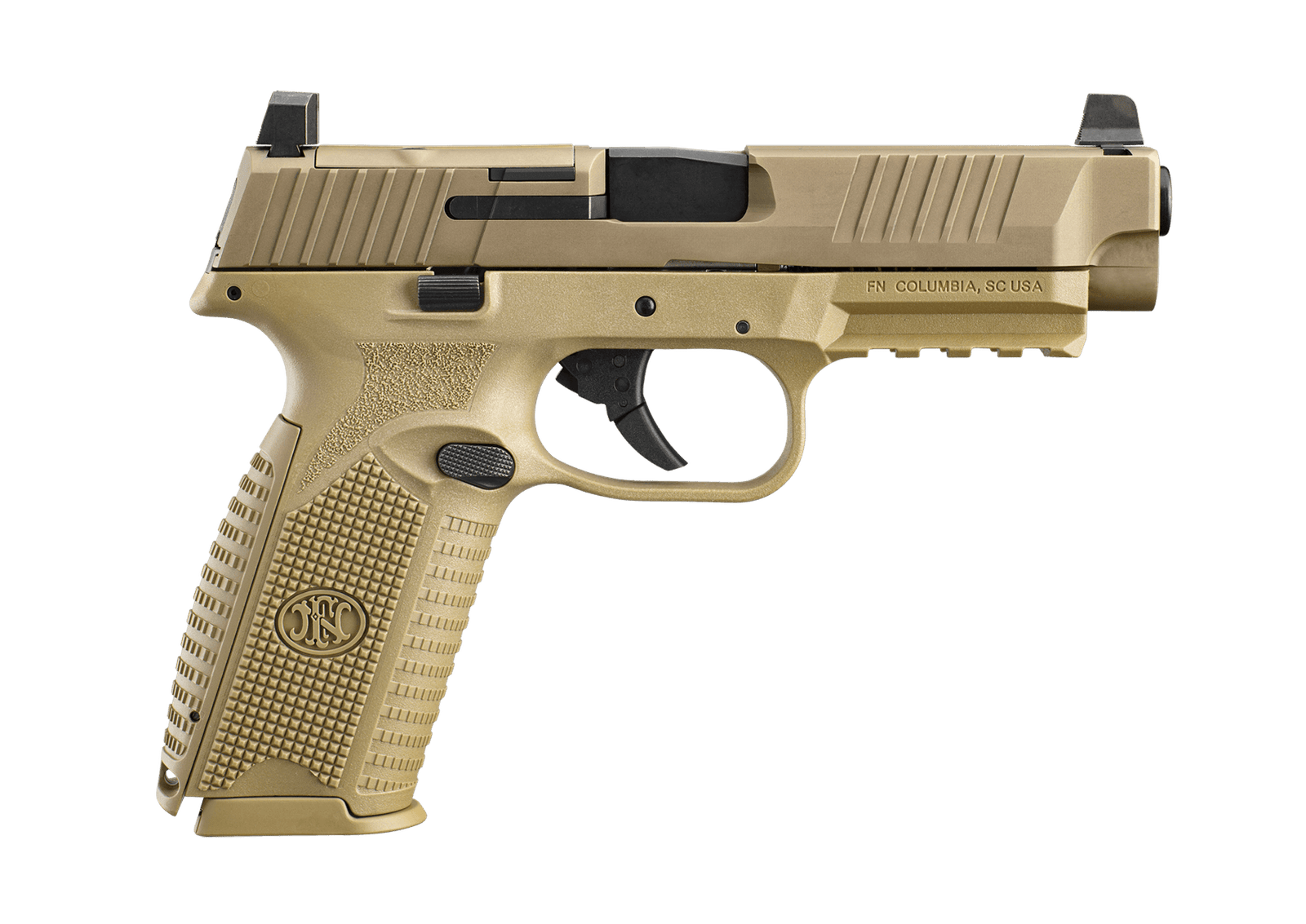 FN 509F MRD NMS 4.5" FDE 2-17RD MAGS