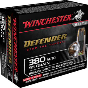 WINCHESTER SPRME 380ACP 95GR JHP 20RD BOX 200RD CASE