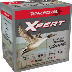 WINCHESTER SUPER X XPERT HV STEEL 12GA 3" 1-1/8OZ #3 25RD BX 250RD CASE