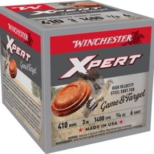 WINCHESTER XPERT STEEL HV 410G 3/8OZ #6 SHT 25RD BX 250RD CASE