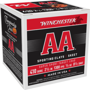 WINCHESTER AA SUPER SPORT 410GA 2 1/2" 1/2 OZ #8.5 25RD BX 250RD CASE