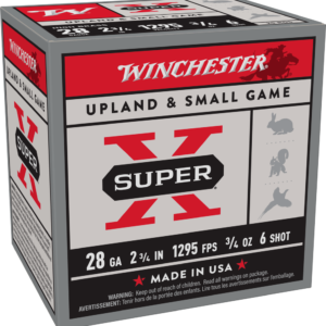 WINCHESTER 28G SPR X UPLAND 2-3/4' #6 3/4OZ 25RDS