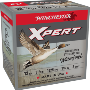 WINCHESTER XPRT STL 12G 3.5" #2 HV WTRFWL 1-1/4OZ 25/250
