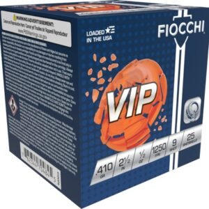 FIOCCHI TGT LD 410GA 1/2OZ 21/2" #9 25RD BX 250RD CASE