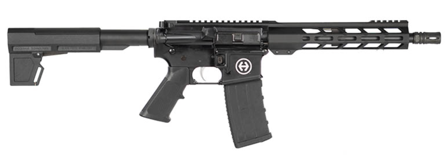 HI POINT HP15P 5.56 PISTOL 10.5" BBL, 9.5" MLOK BLACK BLADE/BRACE 1-30RD MAG