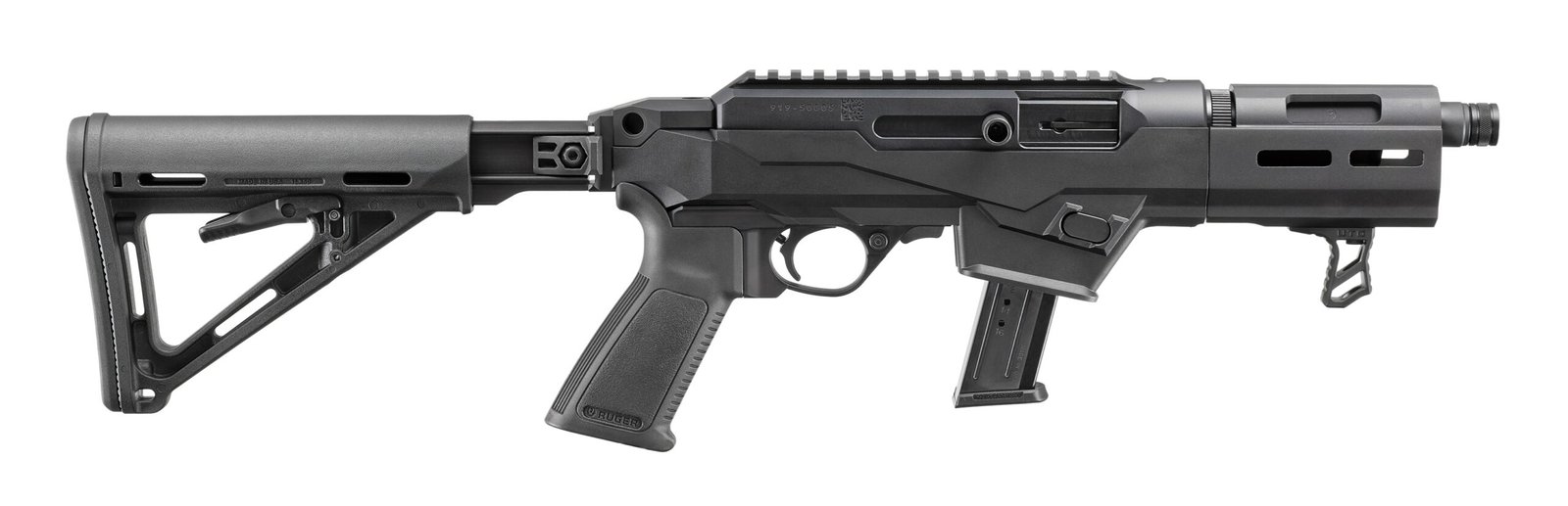 RUGER PC CARB SBR 9MM 6.5" SYN 17+1