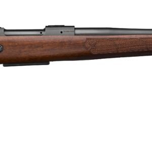 CZ 600 PLUS ST1 AMERICAN, 223 REM, 5 RD, 24IN, 1/2X28, DRILLED AND TAPPED, WALNUT STOCK