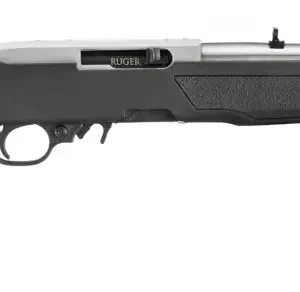 RUGER 10/22 22LR RIFLE 16.4" THREADED, BLACK POLYMER/STAINLESS, MLOK SLOTS 1-10RD MAG
