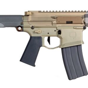 Q HONEY BADGER 300BLK PSTL 7" WITH BRACE BLK/GRY 1-30RD