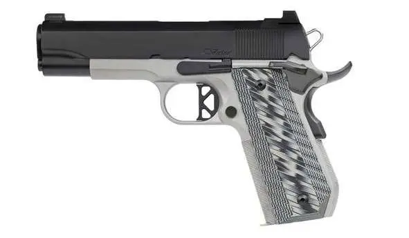 DAN WESSON VBOB 45ACP PISTOL 5" BLACK TRITIUM SIGHTS, AMBI G10 GRIP 8RD
