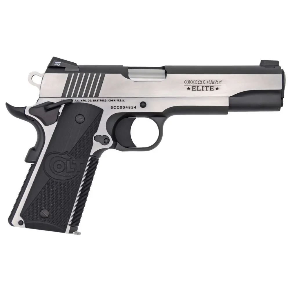 COLT 1911 GOVT COMBAT ELITE 9MM 5" 9+1 ELITE TWO TONE