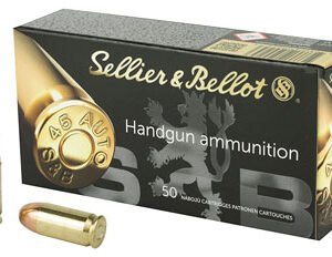 SELLIER & BELLOT .45ACP FMJ 230GR 50RD BOX 20 BOXES PER CASE