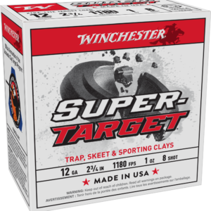 WINCHESTER 12G 2-3/4" #8 SPR TRGT XTR LGHT 1OZ 25RD/250