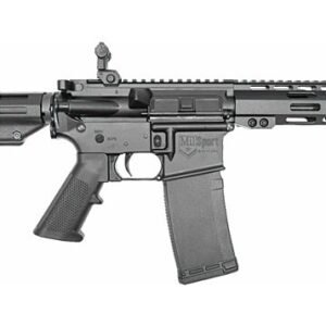 ATI MILSPORT 300BLK PISTOL 8.5" BARREL, 7" MLOK, FLIP UP SIGHTS, BRACE, 1-30RD
