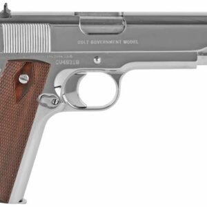 COLT 1911 GOVT BRIGHT STAINLESS 45ACP 5" 8+1