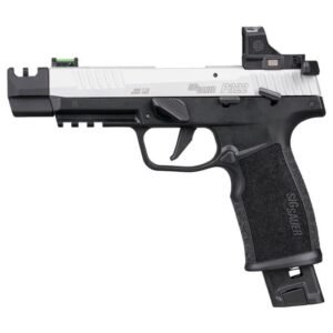 SIG SAUER P322 COMPETITION RS 22LR PISTOL TWO TONE, 4" BBL PORTED COMP 1-20RD 1-25RD ROMEO RS