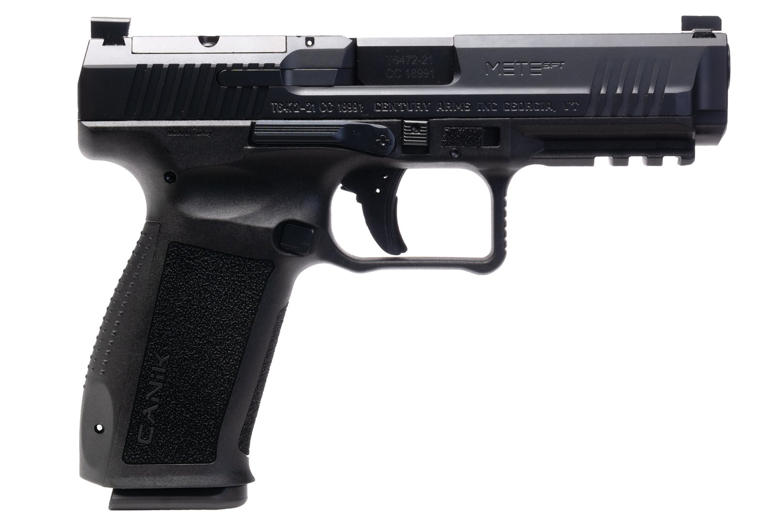 CENTURY CANIK METE SFT ONE SERIES 9MM BLK PSTL 4.46 BRL 1-18RD MAG