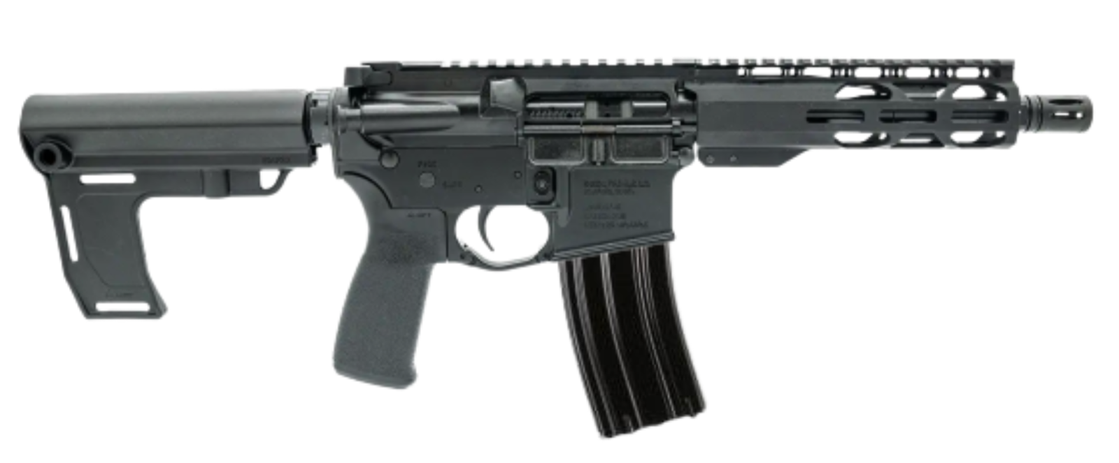 RADICAL FIREARMS FORGED MILSPEC 5.56 7.5" PISTOL BLACK MFT FURNITURE 1-30RD MAG