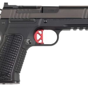 DAN WESSON DWX COMPACT OPTIC READY 9MM PISTOL 4" BLACK DLC/BLK, RAIL 15RD