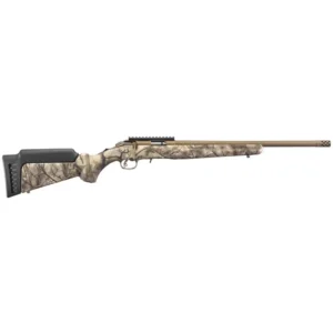RUGER AMERICAN RIMFIRE FULL SIZE 22LR RFL BB/GO WILD CAMO 18" T.B. 9+1