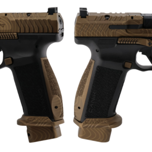 CENTURY CANIK TTI COMBAT TOPO ENGRAVED BRONZE/BLK 9MM PISTOL 4.6" 2-18RD